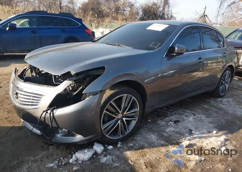 2013 Infiniti G37X from USA, damaged, VIN JN1CV6AR2DM356952